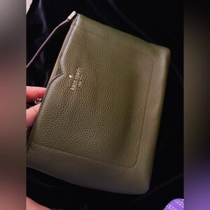 Kate Spade Olive Green Interior Bag